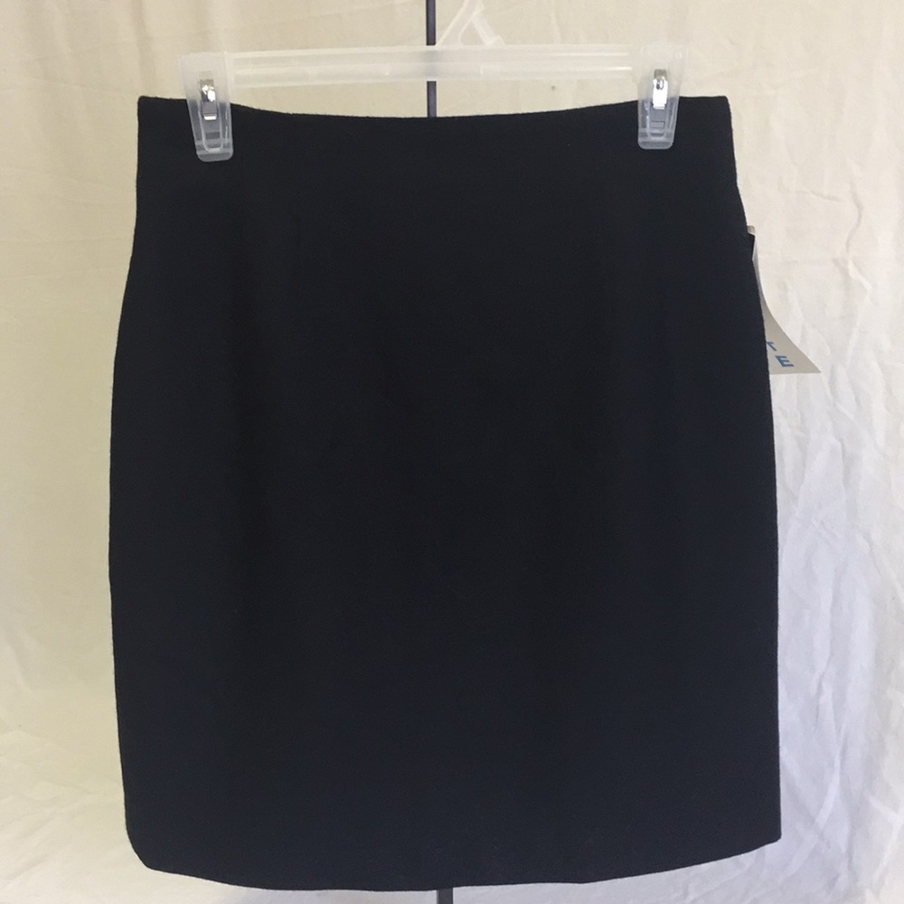 Giorgio Sant’ Angelo, Black 100% Wool Skirt NWT